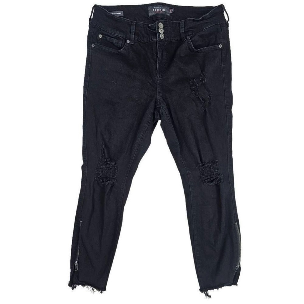 Torrid Stilletto Jeggings Jeans Black 16R